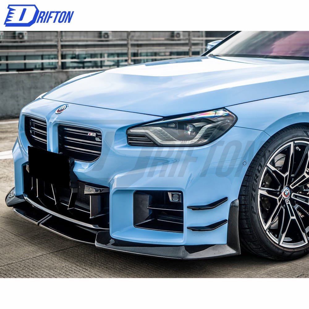 TAKD Style Dry Carbon Fiber Front Lip For BMW G87 M2 2023-Present