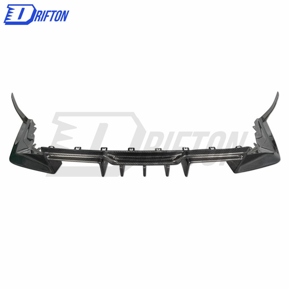 TAKD Style Dry Carbon Fiber Rear Diffuser For BMW G87 M2 2023-Present