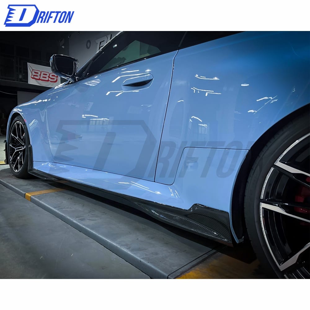 TAKD Style Dry Carbon Fiber Side Skirt For BMW G87 M2 2023-Present