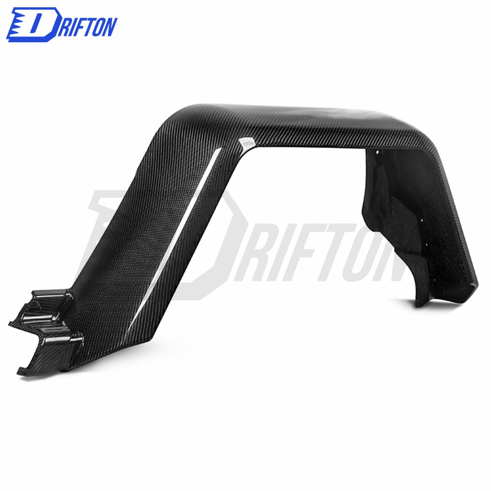 4X4 Style Dry Carbon Fiber Wide Fender Wheel Trims For Mercedes Benz G-Class W463 2005-2018