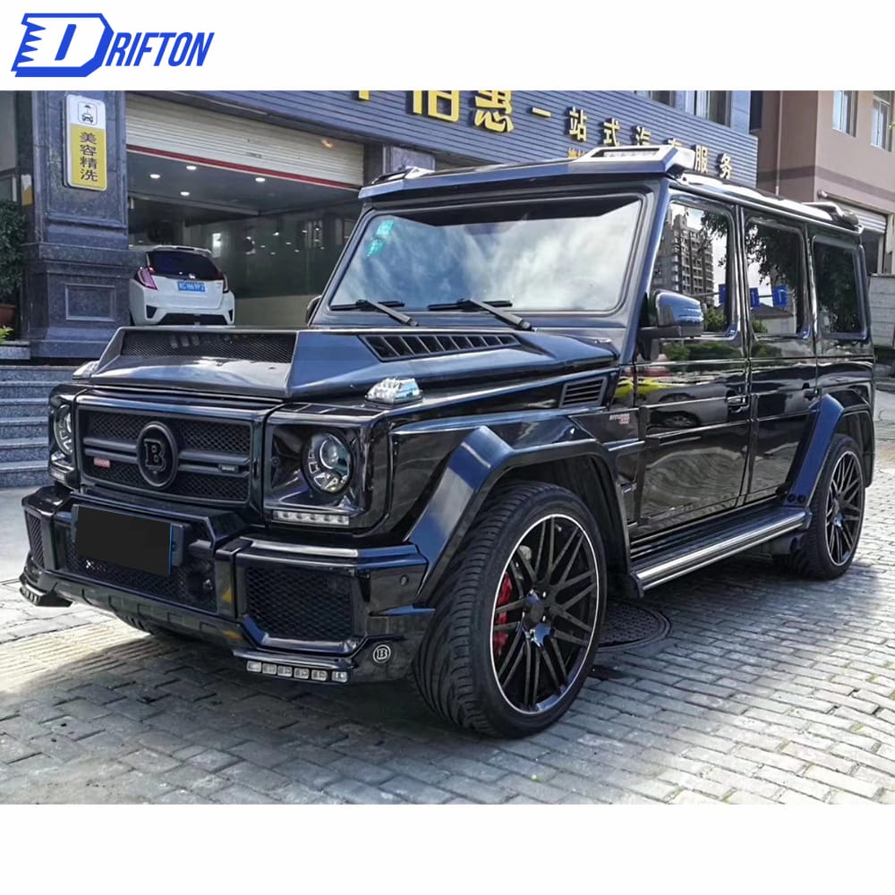 Brabus G900 Style Carbon Fiber Hood For Mercedes Benz G-Class W463 2005-2018