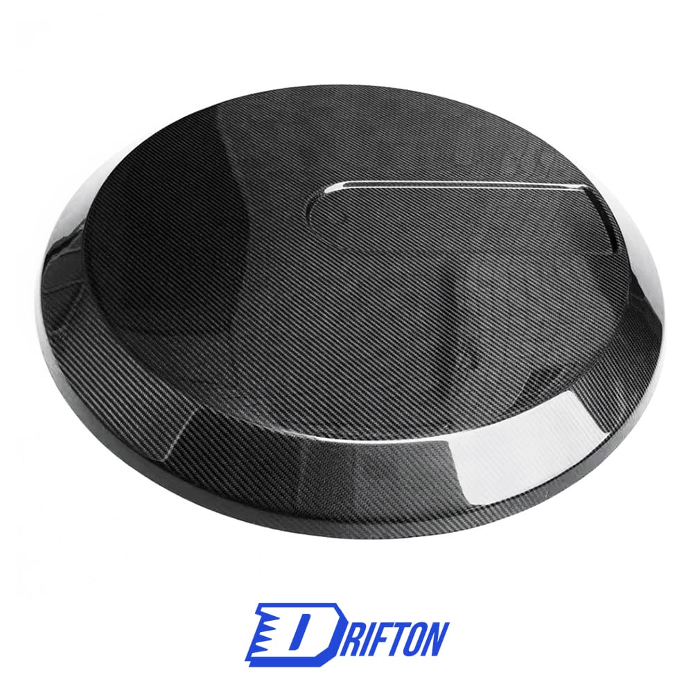 Brabus Style Carbon Fiber Wheel Spare Tire Cover For Mercedes Benz G-Class W463 2005-2018