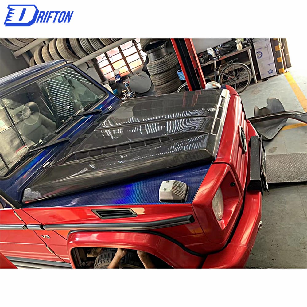 TopCar Style Carbon Fiber Hood For Mercedes Benz G-Class W463 2005-2018