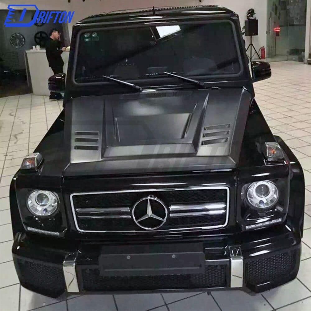 Wald Style Carbon Fiber Hood For Mercedes Benz G-Class W463 2005-2018