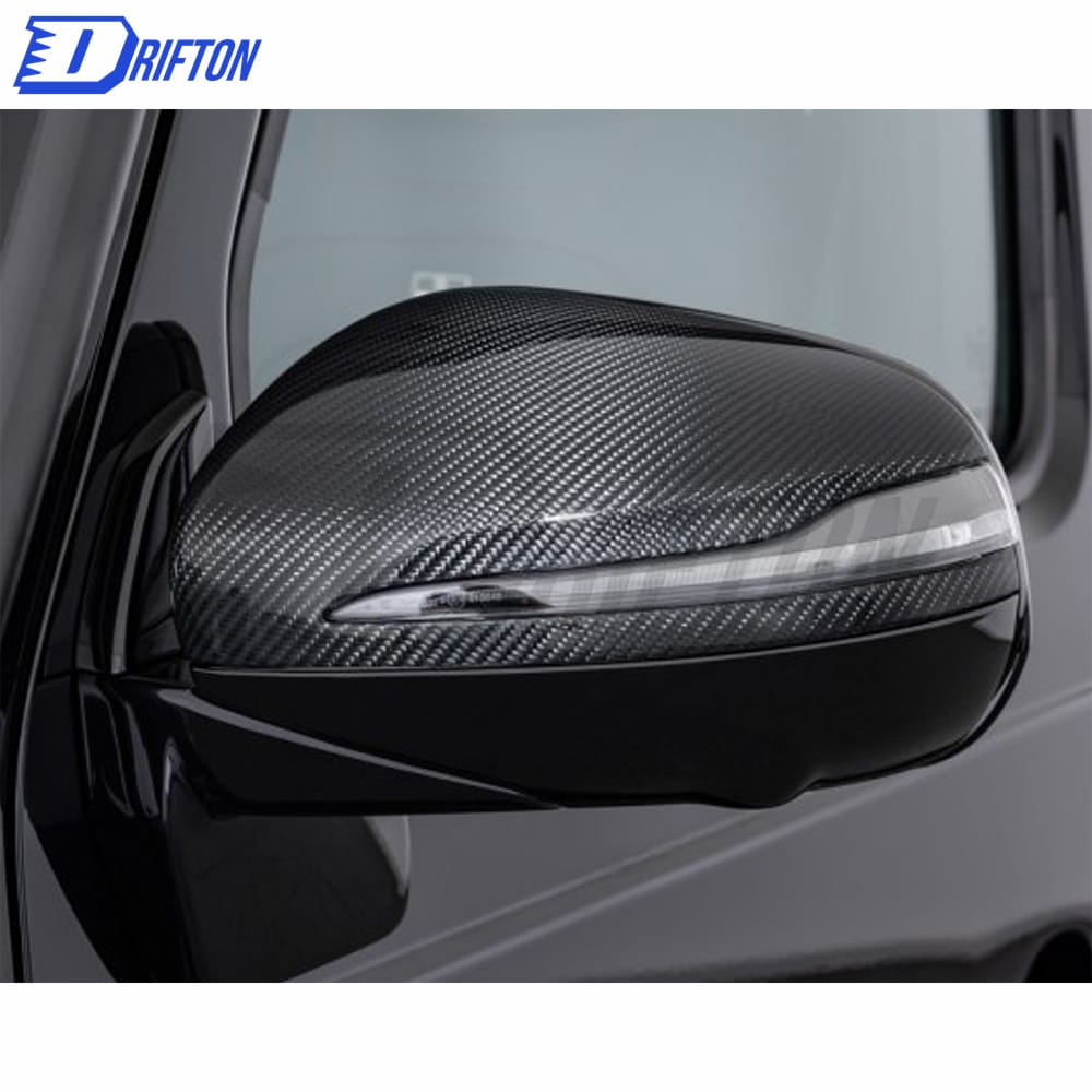 ABS+Carbon Fiber Mirror Cover (Replacement) For Mercedes Benz G-Class W464 AMG G63 2018-2020
