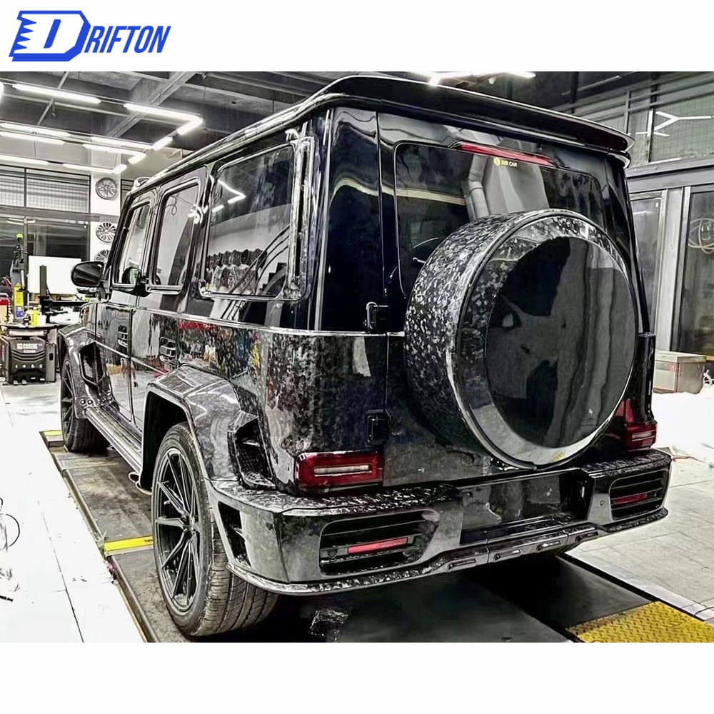 Mansory Style Dry Carbon Fiber Wide Body Kit For Mercedes Benz G-Class W464 G63 2018-2021