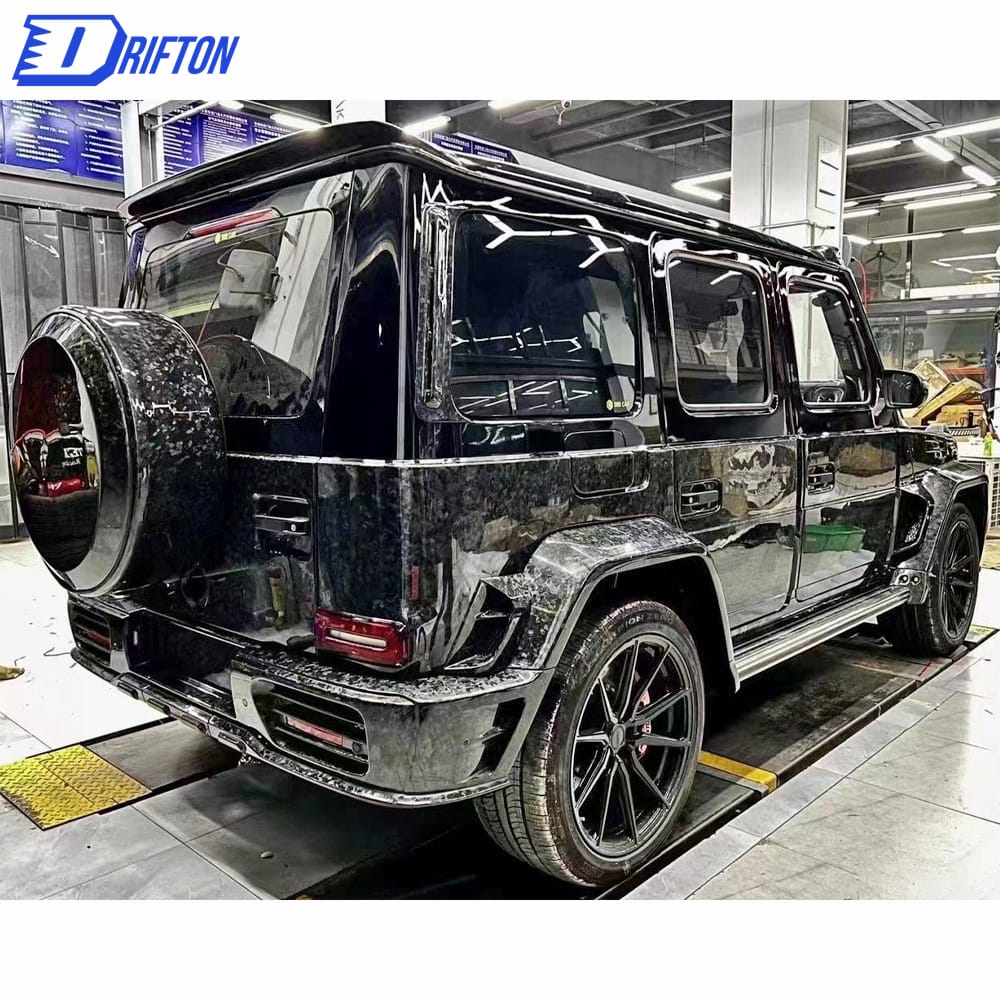 Mansory Style Dry Carbon Fiber Wide Body Kit For Mercedes Benz G-Class W464 G63 2018-2021