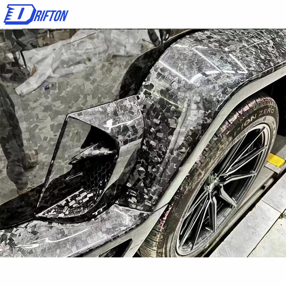 Mansory Style Dry Carbon Fiber Wide Body Kit For Mercedes Benz G-Class W464 G63 2018-2021