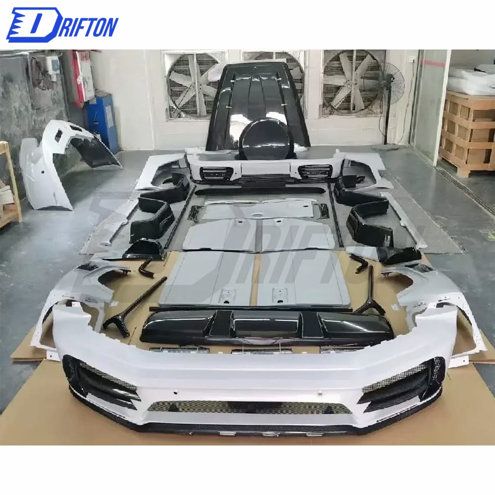 Mansory Style Dry Carbon Fiber Wide Body Kit For Mercedes Benz G-Class W464 G63 2018-2021
