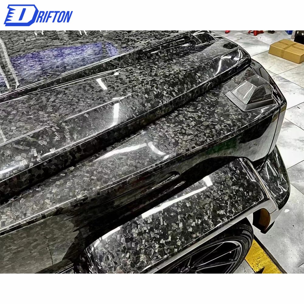 Mansory Style Dry Carbon Fiber Wide Body Kit For Mercedes Benz G-Class W464 G63 2018-2021