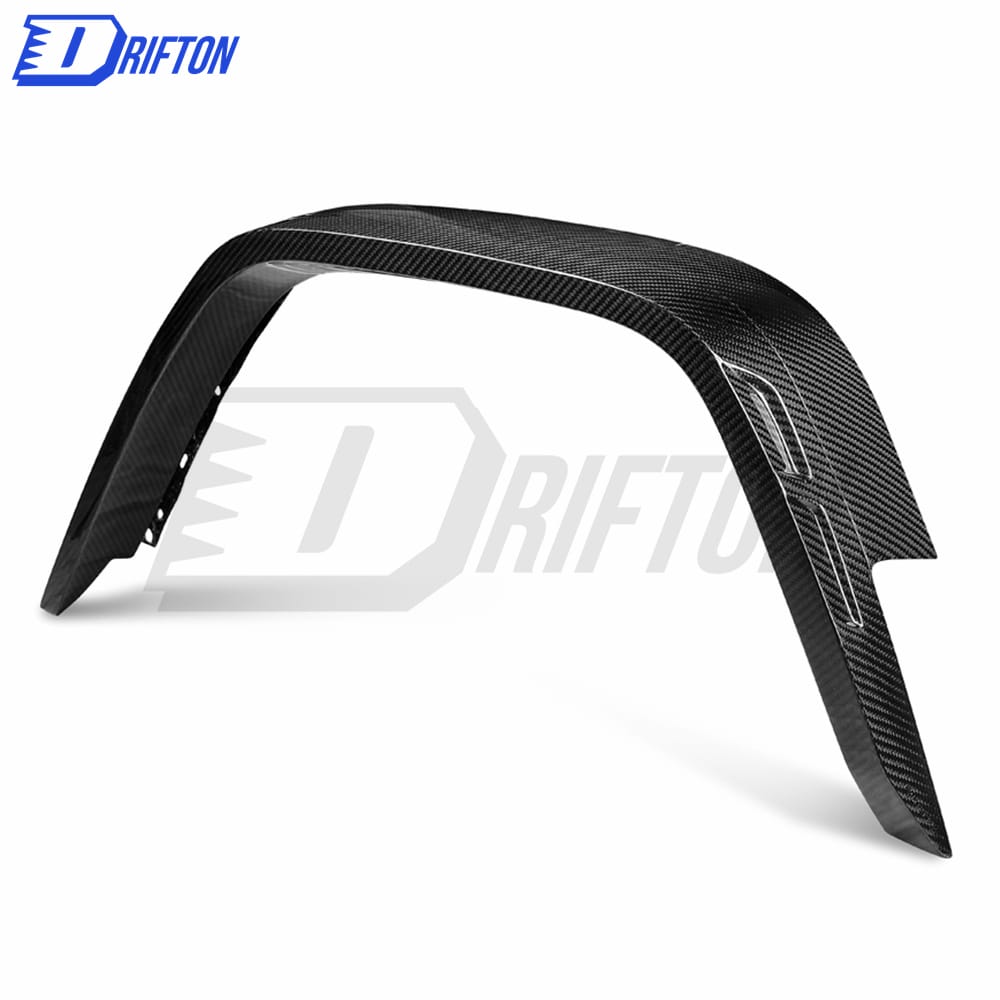 Paktechz Style Dry Carbon Fiber Wide Fender Wheel Flare Trims For Mercedes Benz G-Class W464 G350 G500 AMG G63 2019-2022