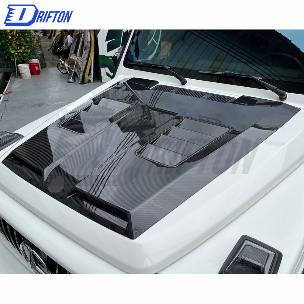 Urban Style Dry Carbon Fiber Hood For Mercedes Benz G-Class W464 AMG G63 2018-2020