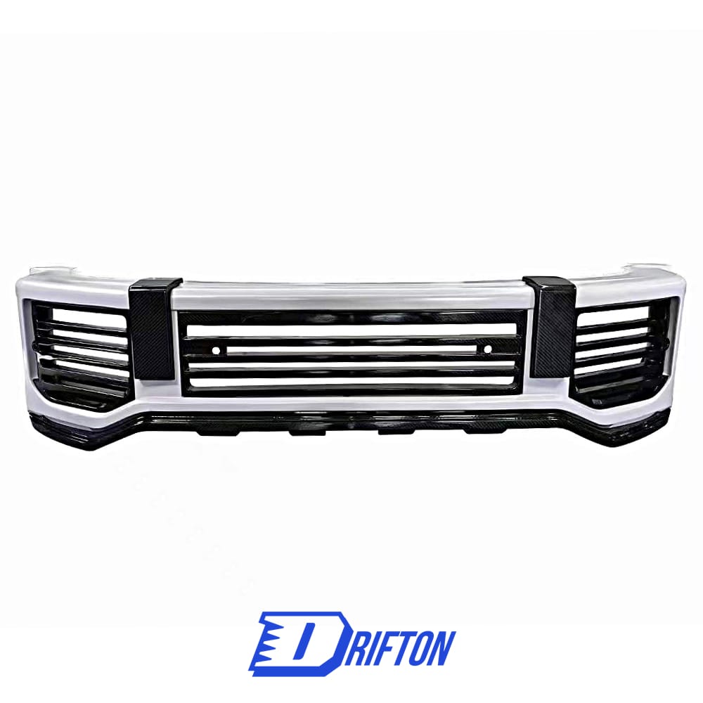 Urban Style Dry Carbon Fiber With Portion Primer Front Bumper For Mercedes Benz G-Class W464 AMG G63 2018-2020