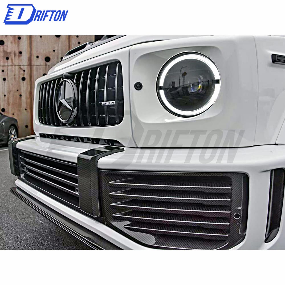 Urban Style Dry Carbon Fiber With Portion Primer Front Bumper For Mercedes Benz G-Class W464 AMG G63 2018-2020