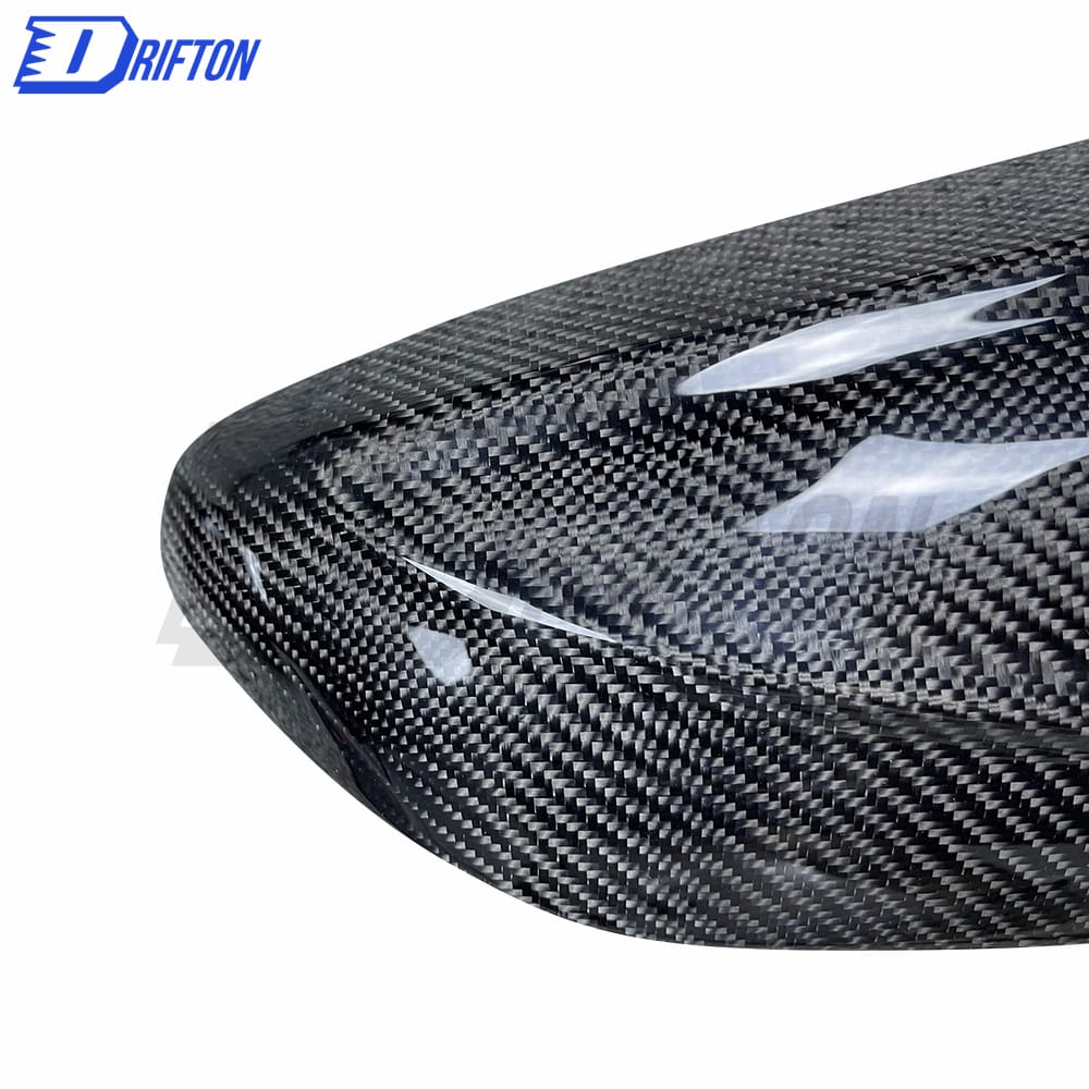 NEW Style ABS+Carbon Fiber Mirror Cover (Replacement) For INFINITI Q50 2017-2022