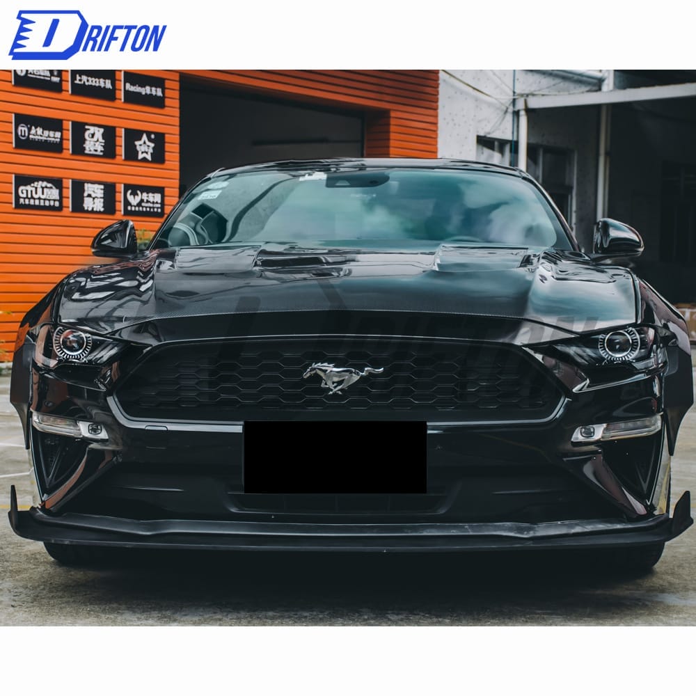 CMST Style Carbon Fiber Hood For Mustang 2018-2023