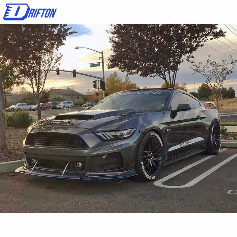 CMST V3 Style Carbon Fiber Hood For Ford Mustang 2015-2017