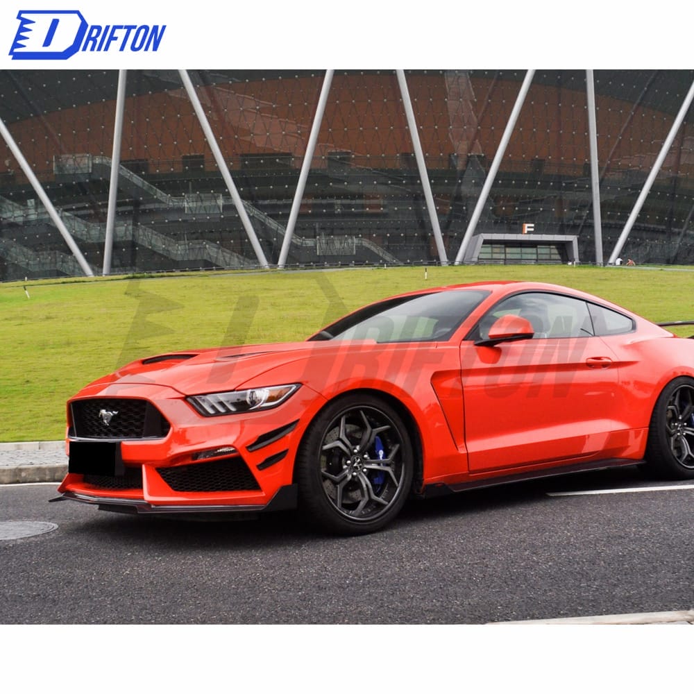CMST V3 Style Carbon Fiber Hood For Ford Mustang 2015-2017