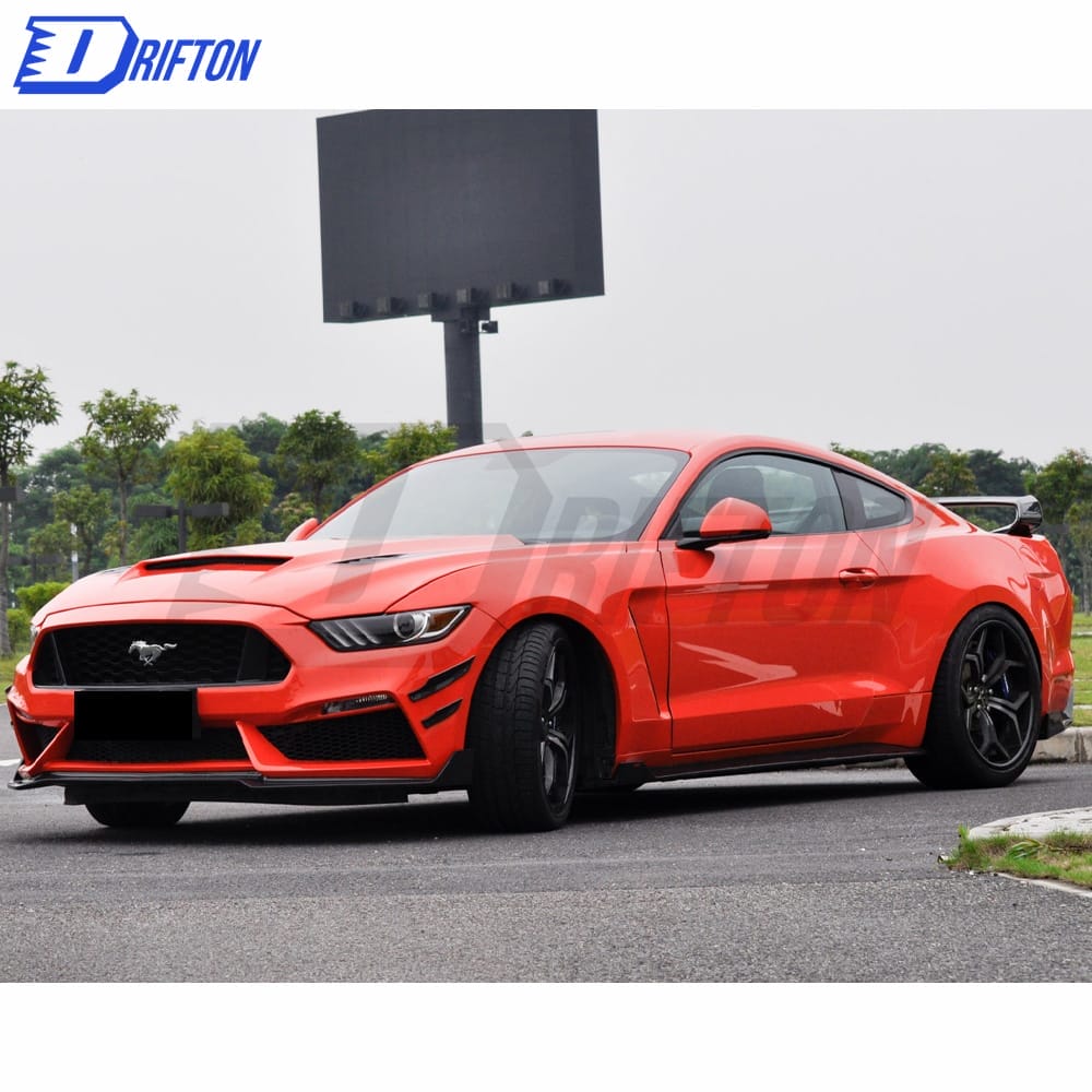 CMST V3 Style Carbon Fiber Hood For Ford Mustang 2015-2017