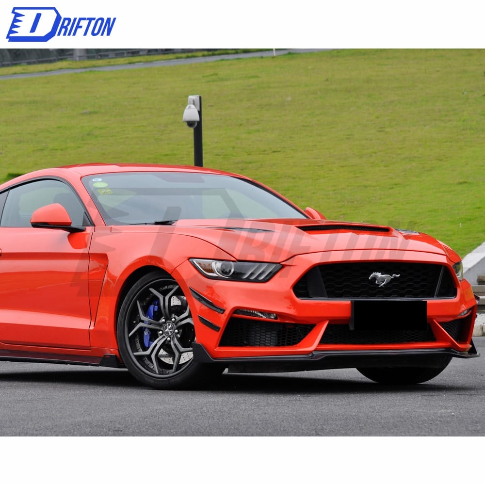 CMST V3 Style Carbon Fiber Hood For Ford Mustang 2015-2017