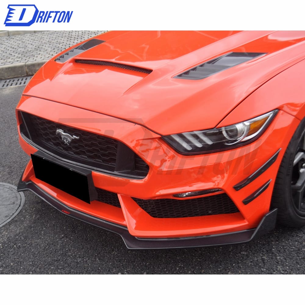CMST V3 Style Carbon Fiber Hood For Ford Mustang 2015-2017