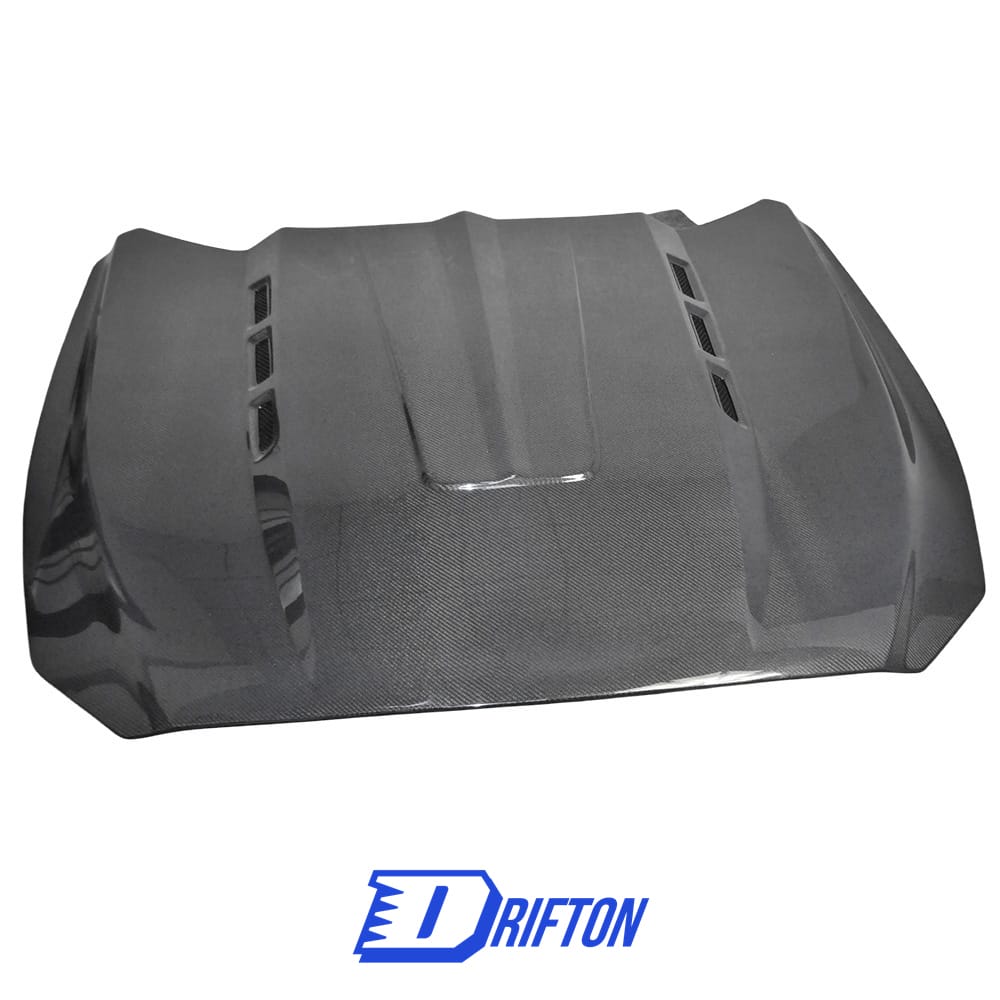 CMST V4 Style Carbon Fiber Hood For Ford Mustang 2015-2017
