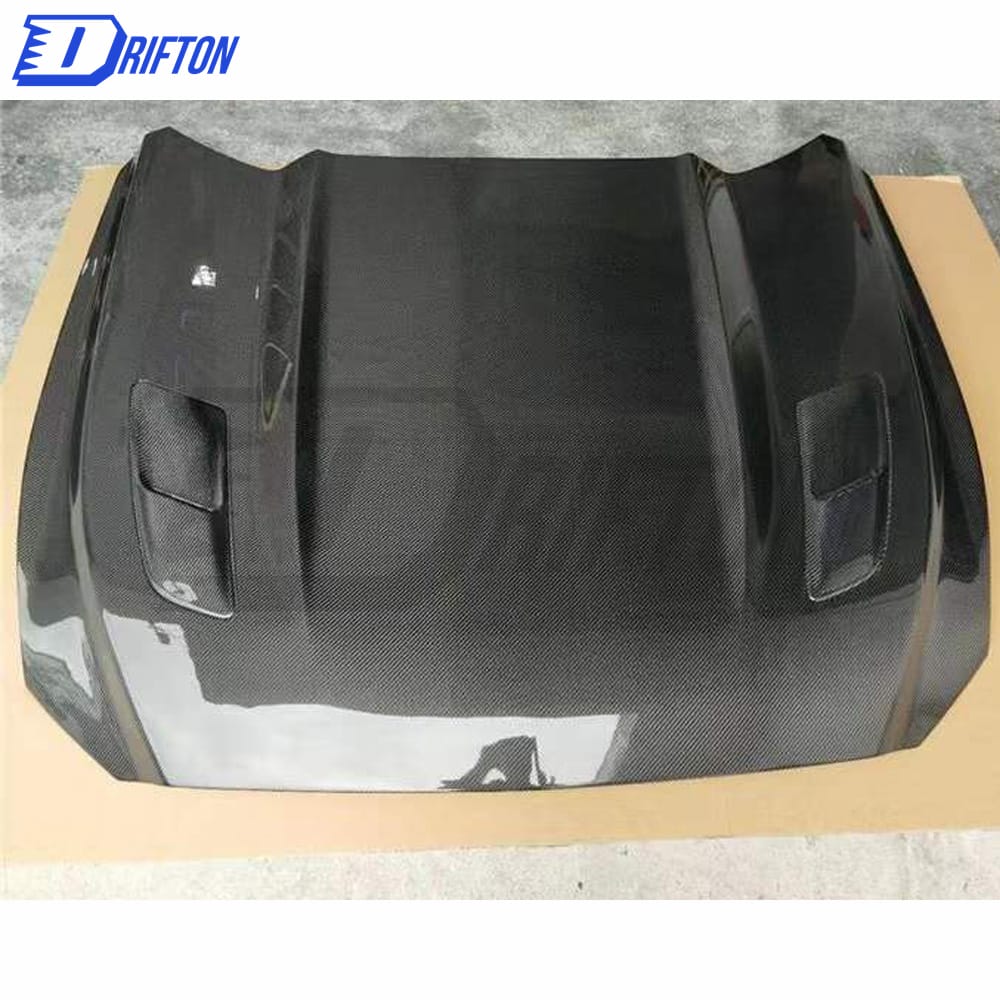 CV Style Carbon Fiber Hood For Ford Mustang 2015-2017