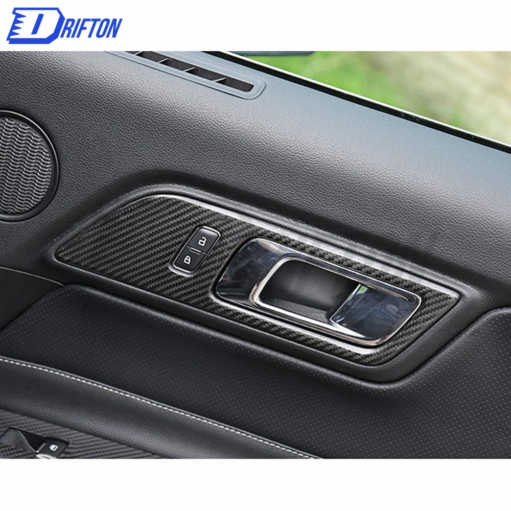 Carbon Fiber Interiors (10 Pieces) LHD For Ford Mustang 2015-2017