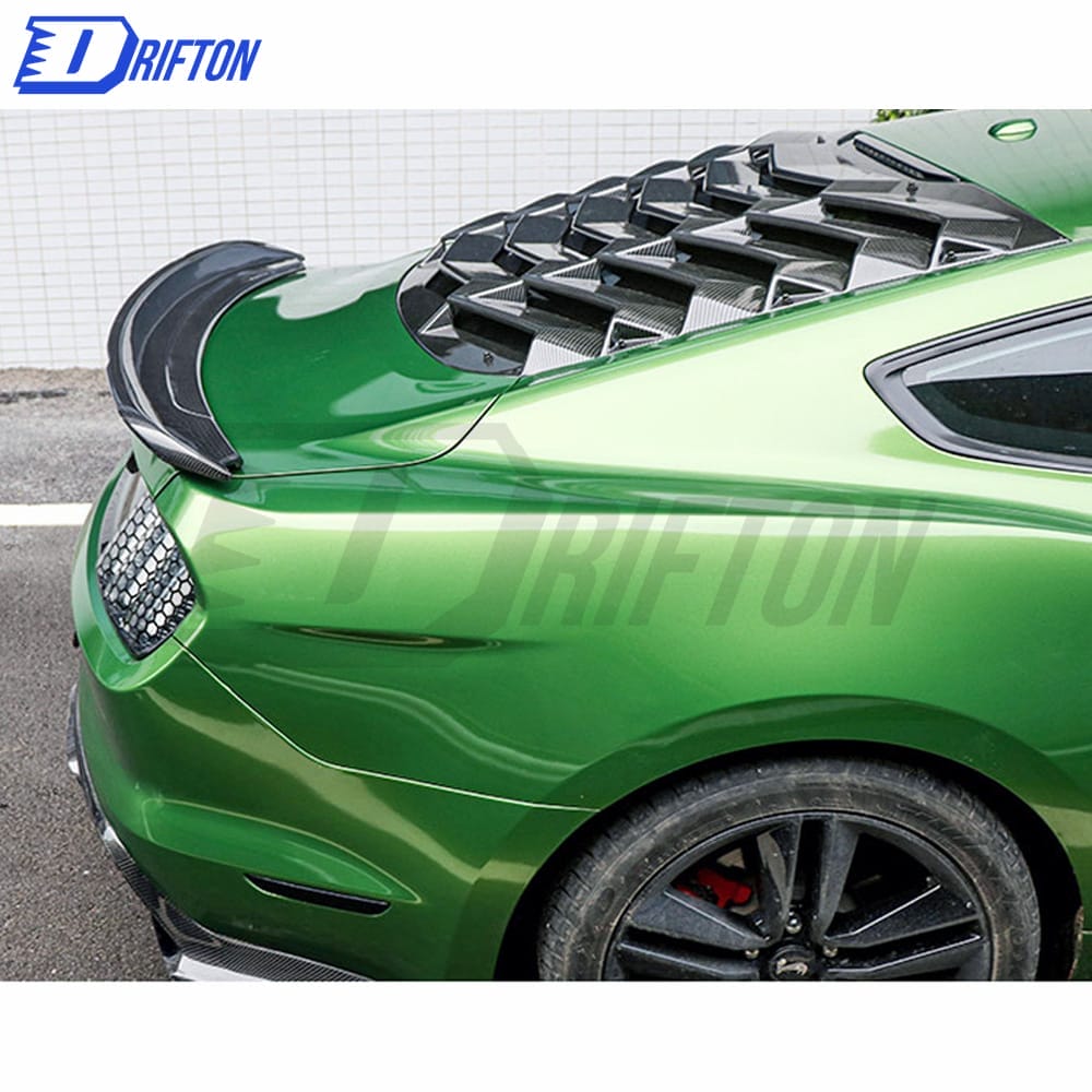 Carbon Fiber Rear Spoiler For Ford Mustang 2015-2017