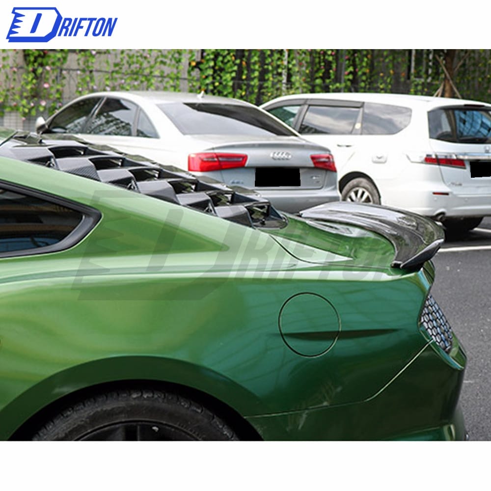 Carbon Fiber Rear Spoiler For Ford Mustang 2015-2017