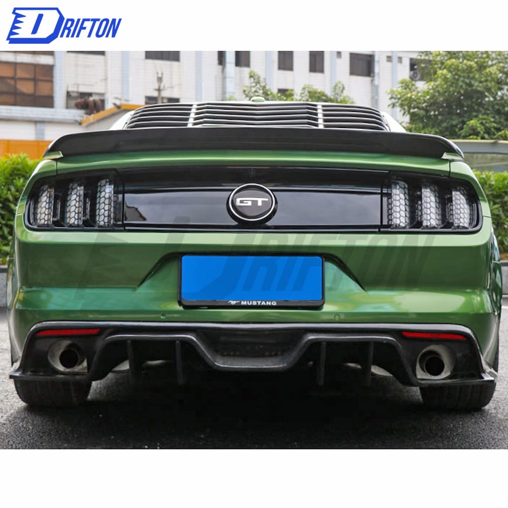 Carbon Fiber Rear Spoiler For Ford Mustang 2015-2017