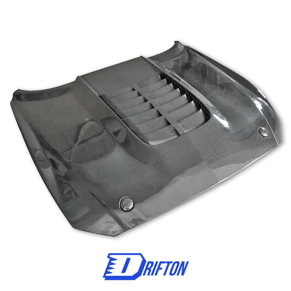 GT500 Style Carbon Fiber Hood For Ford Mustang 2015-2017