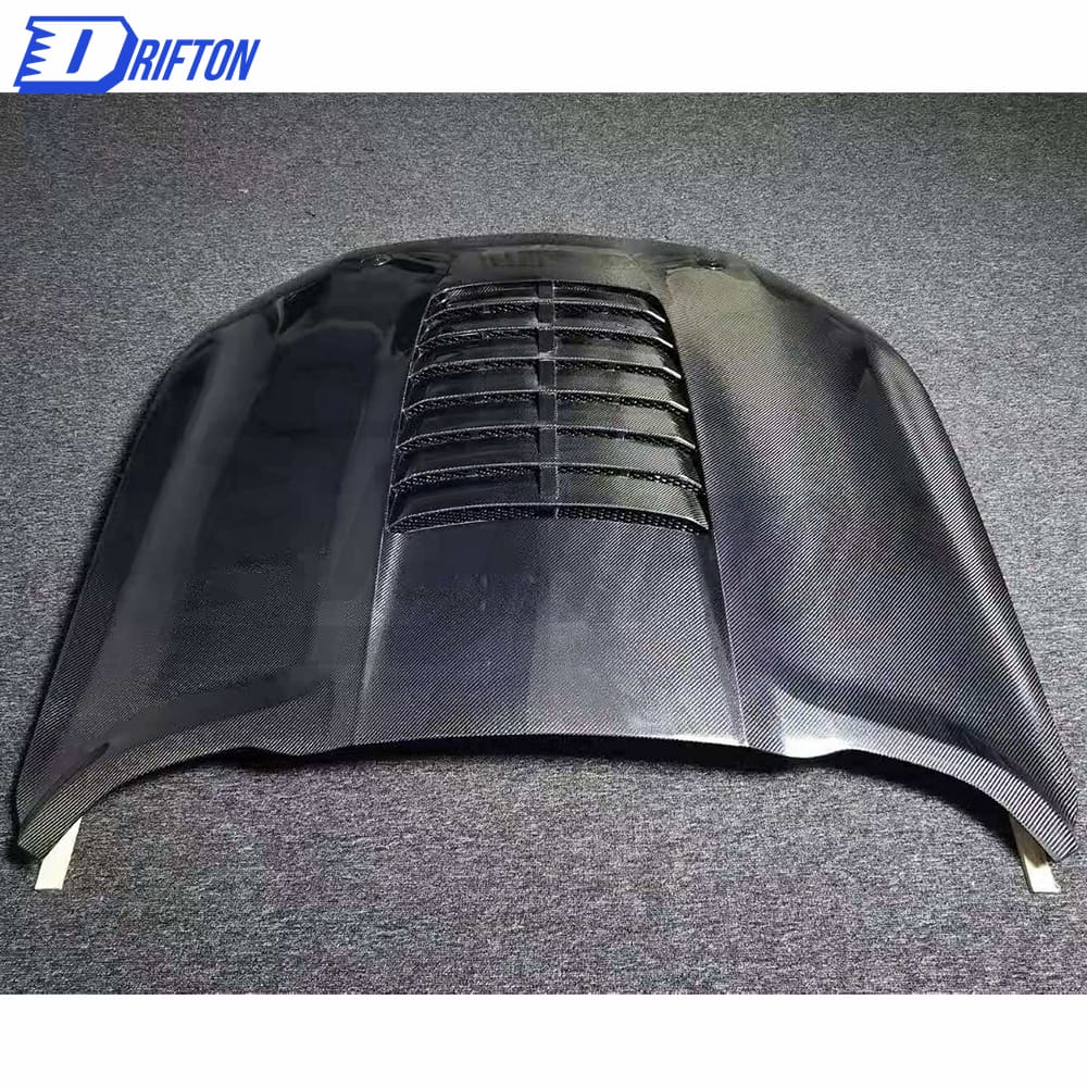 GT500 Style Carbon Fiber Hood For Ford Mustang 2015-2017
