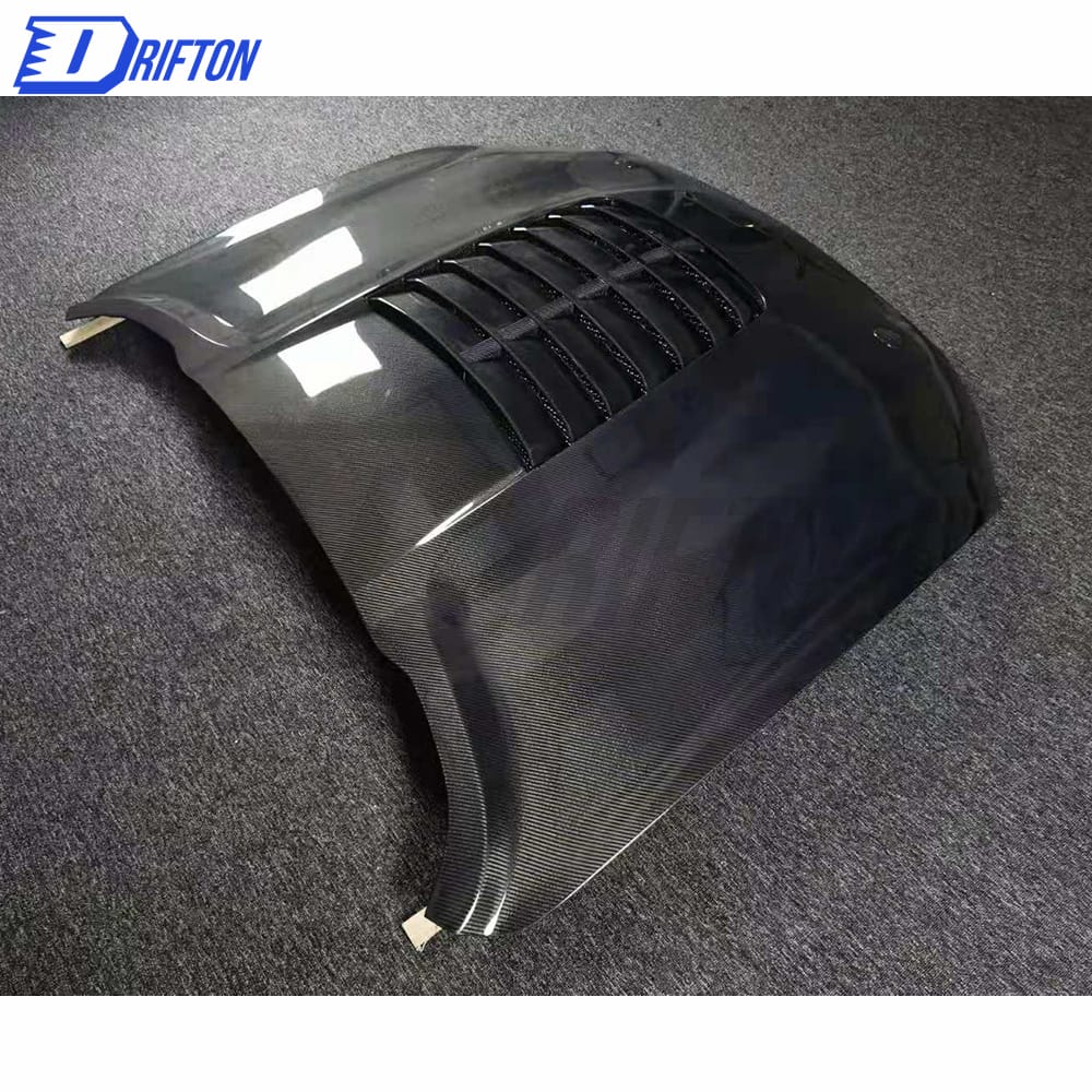 GT500 Style Carbon Fiber Hood For Ford Mustang 2015-2017
