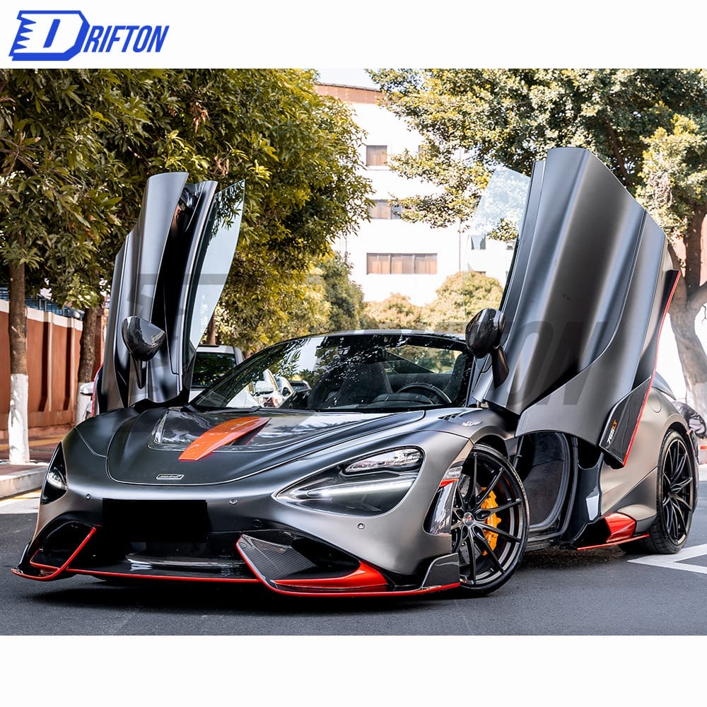 765LT Style Dry Carbon Fiber WIth Portion Primer Body Kit For Mclaren 720S