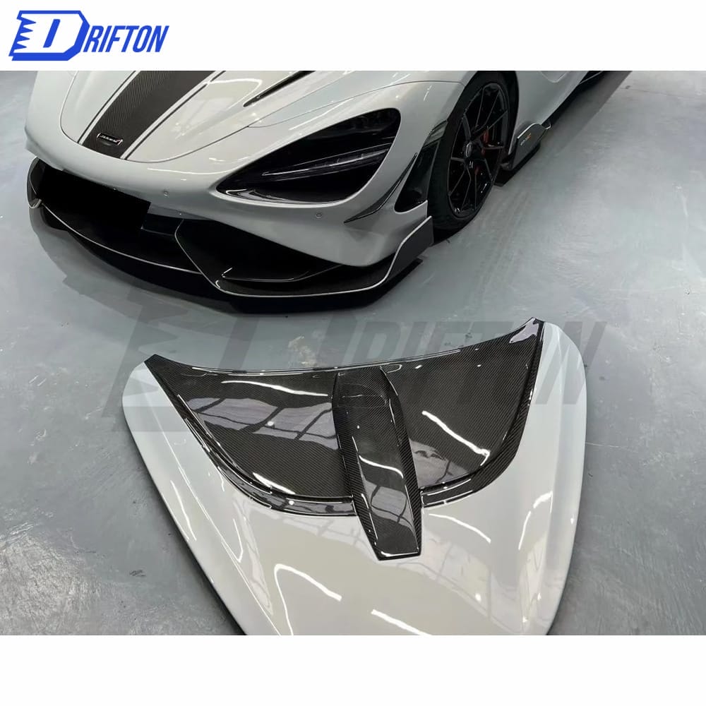 Novitec Style Dry Carbon Fiber With Portion Primer Hood For Mclaren 720S