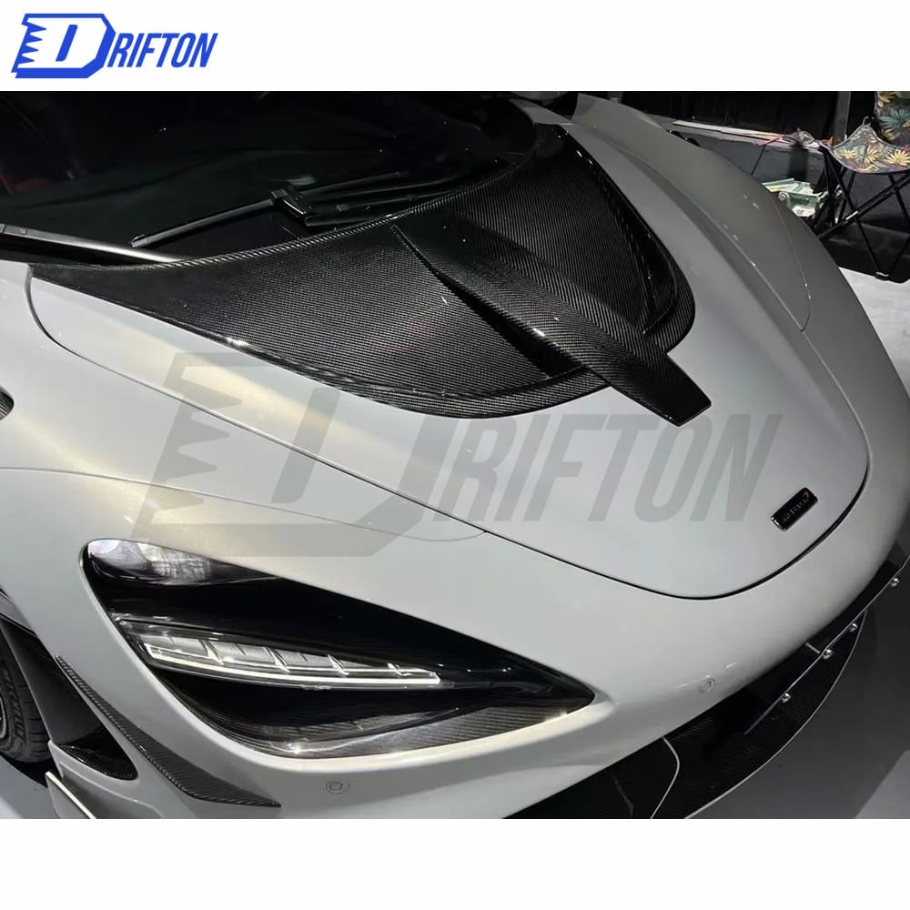 Novitec Style Dry Carbon Fiber With Portion Primer Hood For Mclaren 720S