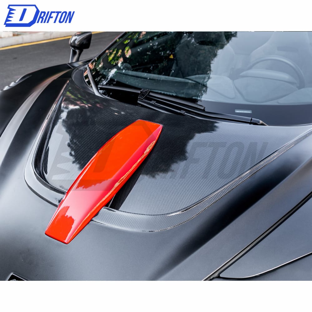 Novitec Style Dry Carbon Fiber With Portion Primer Hood For Mclaren 720S