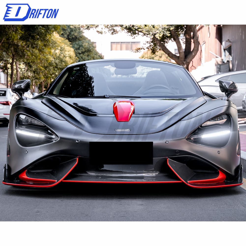 Novitec Style Dry Carbon Fiber With Portion Primer Hood For Mclaren 720S