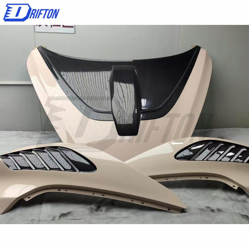 Novitec Style Dry Carbon Fiber With Portion Primer Hood For Mclaren 720S