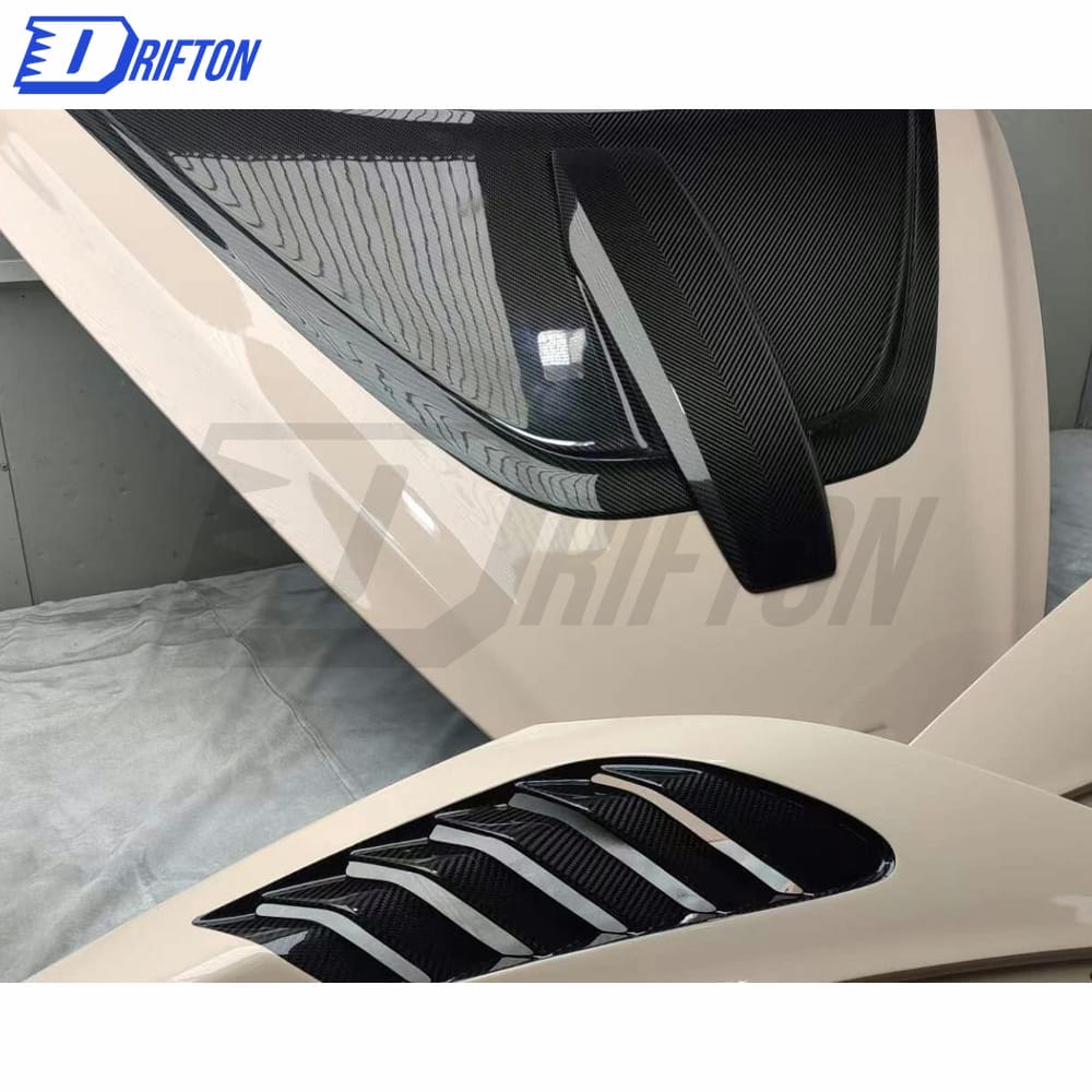 Novitec Style Dry Carbon Fiber With Portion Primer Hood For Mclaren 720S