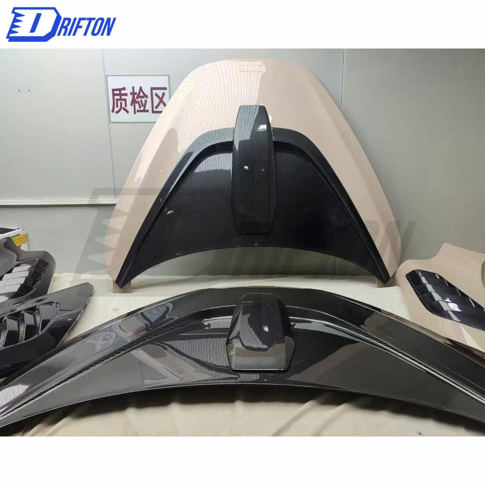 Novitec Style Dry Carbon Fiber With Portion Primer Hood For Mclaren 720S