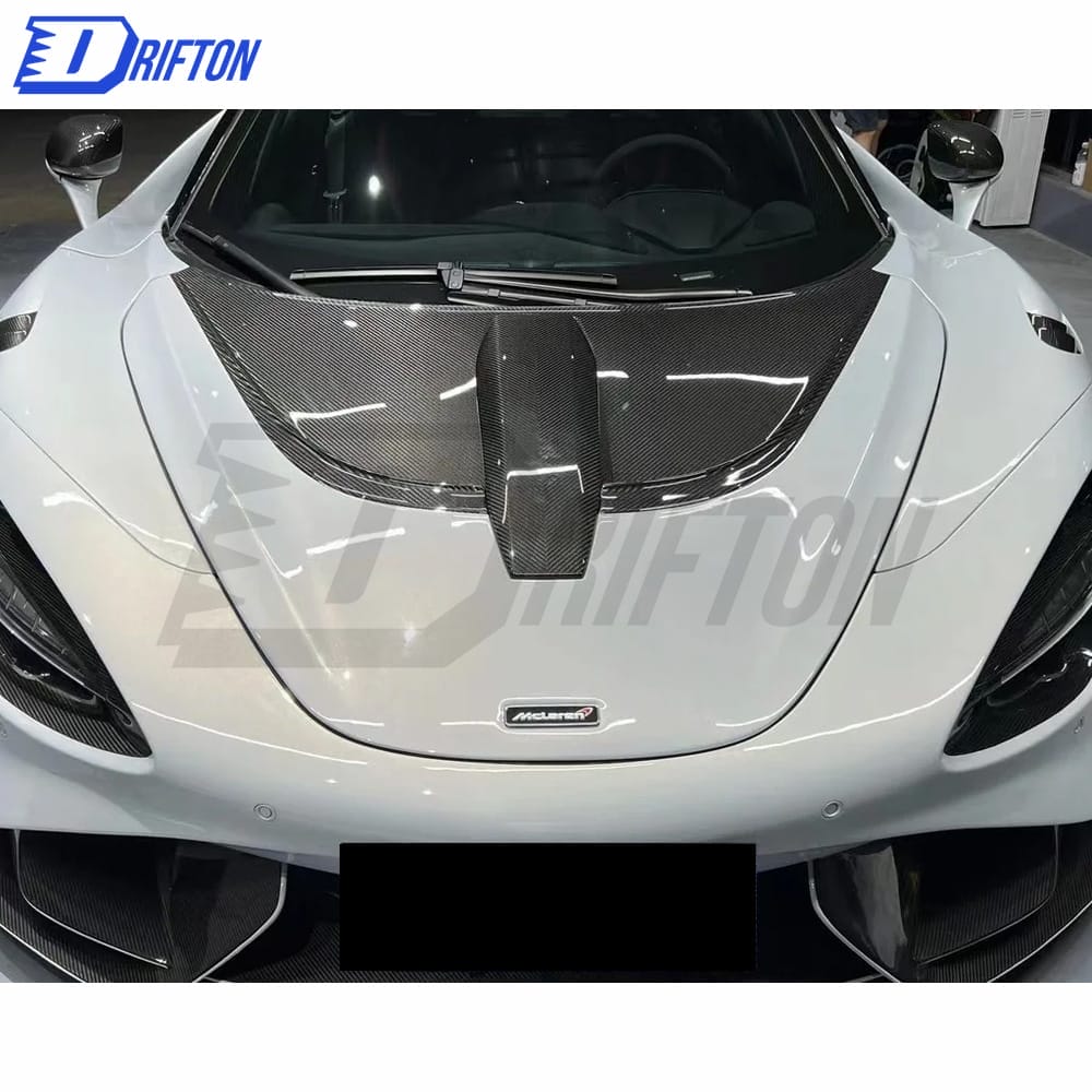 Novitec Style Dry Carbon Fiber With Portion Primer Hood For Mclaren 720S