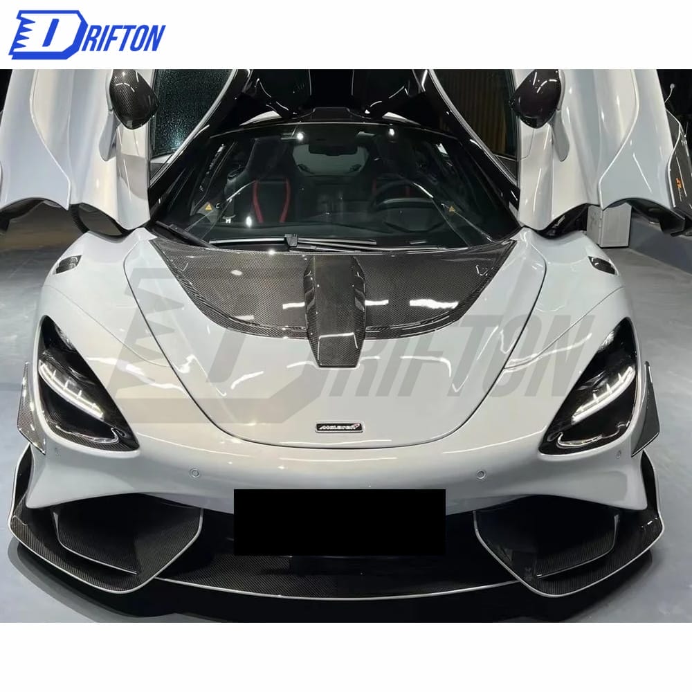 Novitec Style Dry Carbon Fiber With Portion Primer Hood For Mclaren 720S