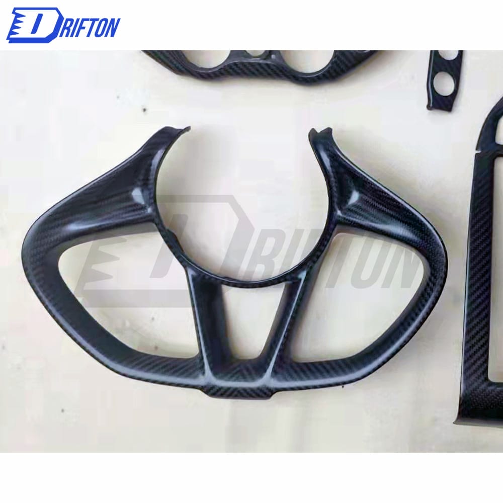 OEM Style Dry Carbon FIber Steering Wheel Trim For Mclaren 720S