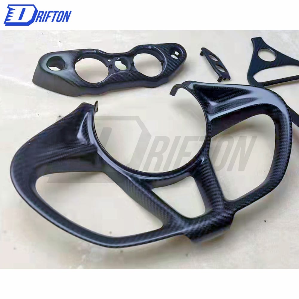 OEM Style Dry Carbon FIber Steering Wheel Trim For Mclaren 720S