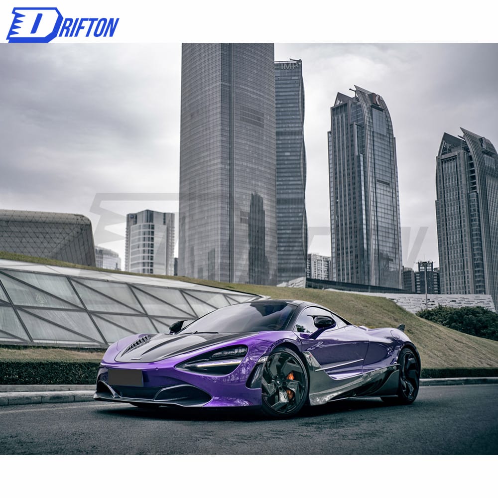 TopCar Style Dry Carbon Fiber Rear Spoiler For Mclaren 720S