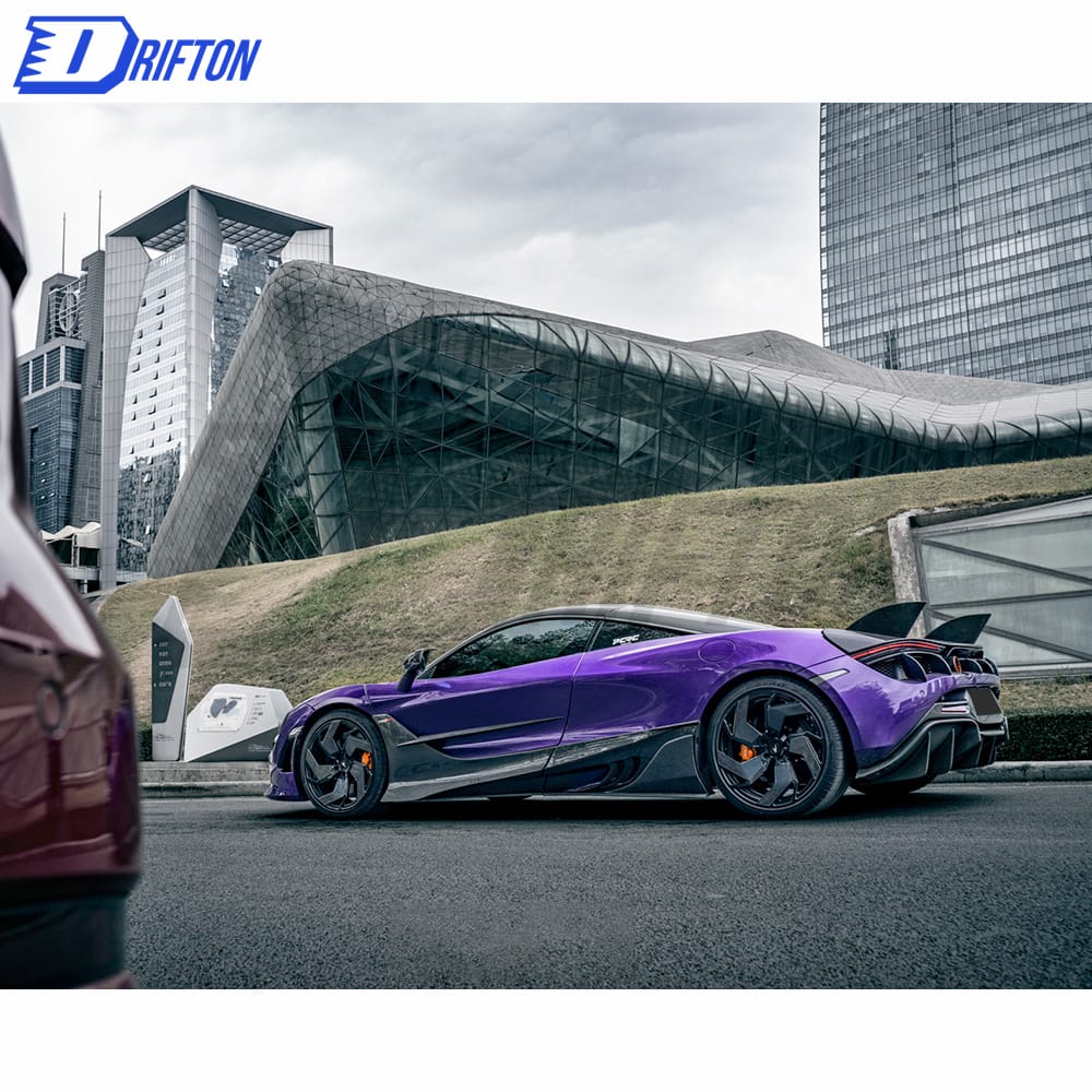 TopCar Style Dry Carbon Fiber Rear Spoiler For Mclaren 720S