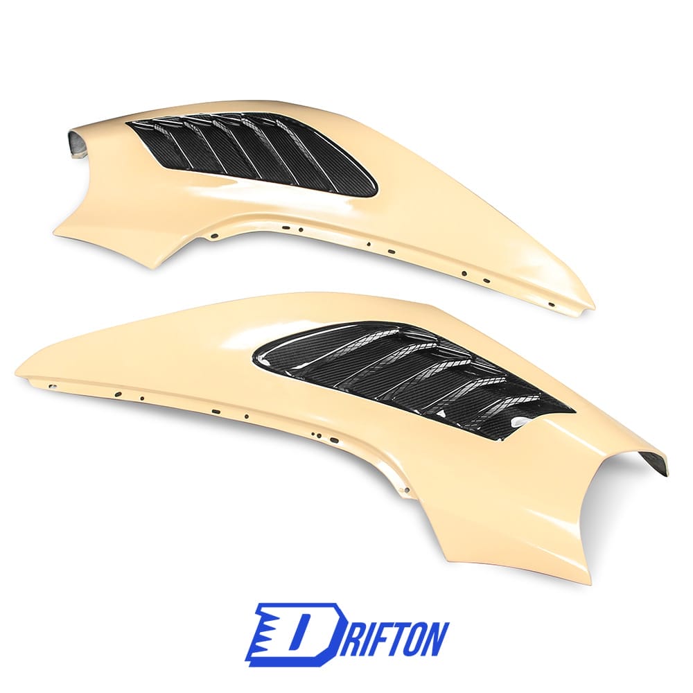 Vorsteiner Style Dry Carbon Fiber With Portion Primer Fenders For Mclaren 720S