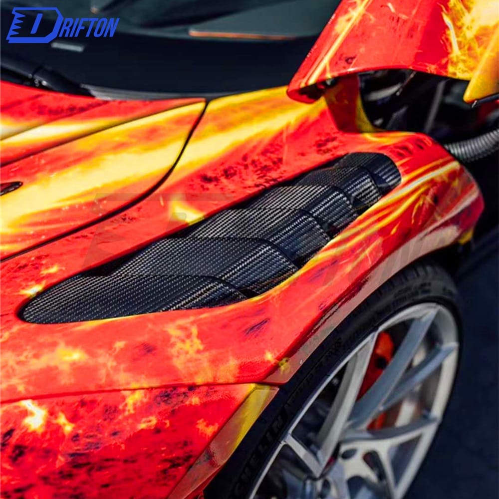 Vorsteiner Style Dry Carbon Fiber With Portion Primer Fenders For Mclaren 720S